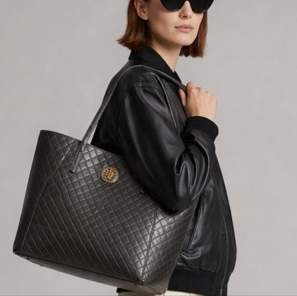 Elegant Quilted Tote Bag
